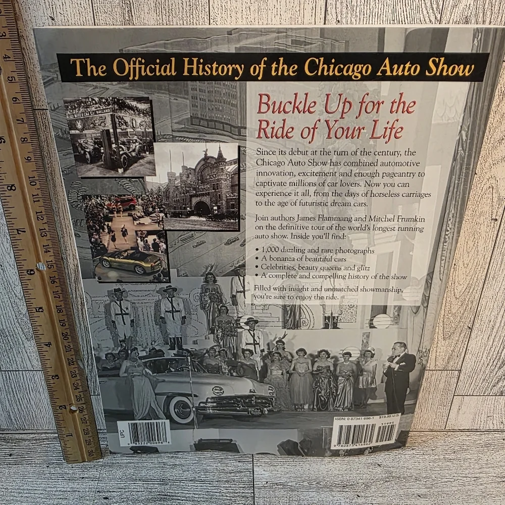 World's Greatest Auto Show Coffee Table Book - Black and Red